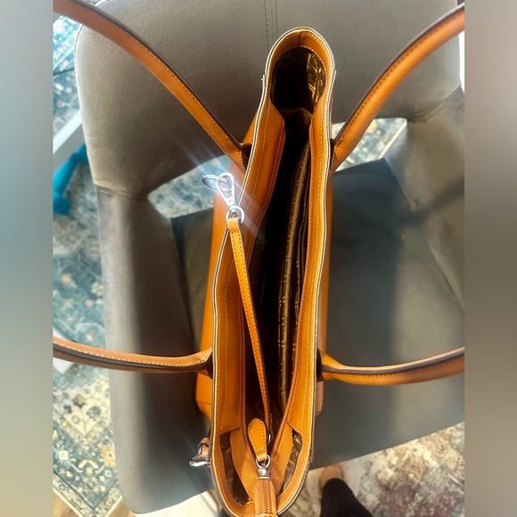 Lodis leather laptop tote - Picture 4 of 7